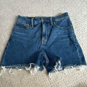 Madewell denim shorts